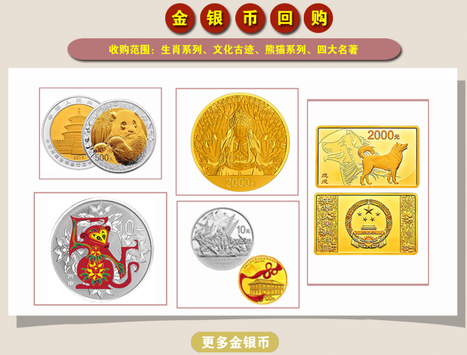 2013版熊猫币回收价格，熊猫币官方回收