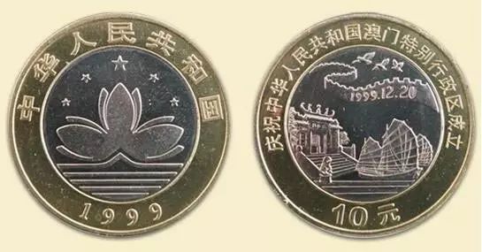 澳门特别行政区成立纪念币，纪念币价格最新价格表2022