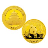 2011版熊猫金银纪念币1盎司金币