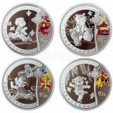 第29届奥林匹克运动会贵金属纪念币(第1组)银币套装