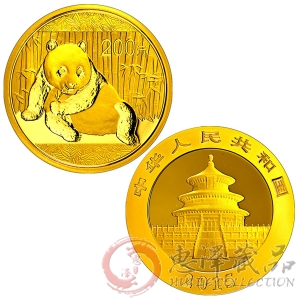 2015版熊猫1/2盎司金币