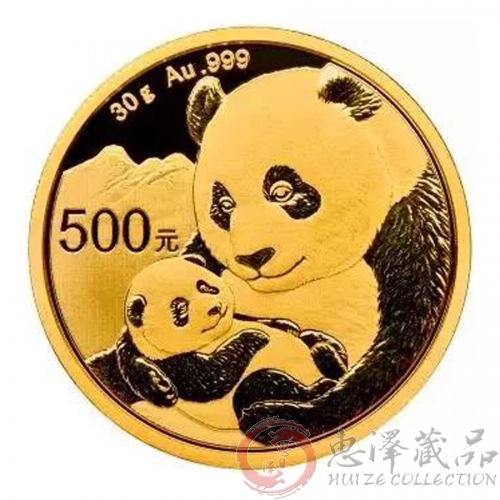 2019年30克熊猫金币