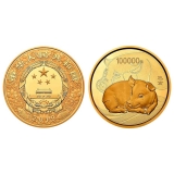 2019年生肖猪10公斤圆形本色金币