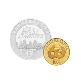 广西壮族自治区成立60周年金银纪念币