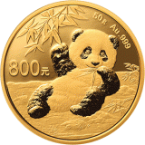 2020年50克熊猫金币