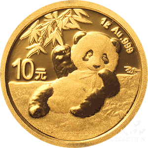 2020年1克熊猫金币