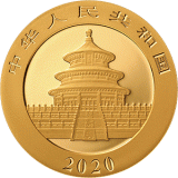 2020年30克熊猫金币