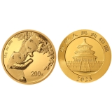 2023版熊猫贵金属纪念币15克圆形金质纪念币